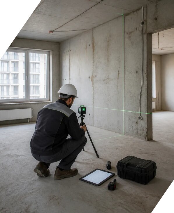 Приемка квартиры без отделки в Новоуральске от 5104 р. | ЭкспертизаРоссия