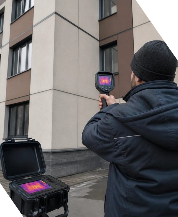 Тепловизионное обследование зданий и сооружений в Новоуральске